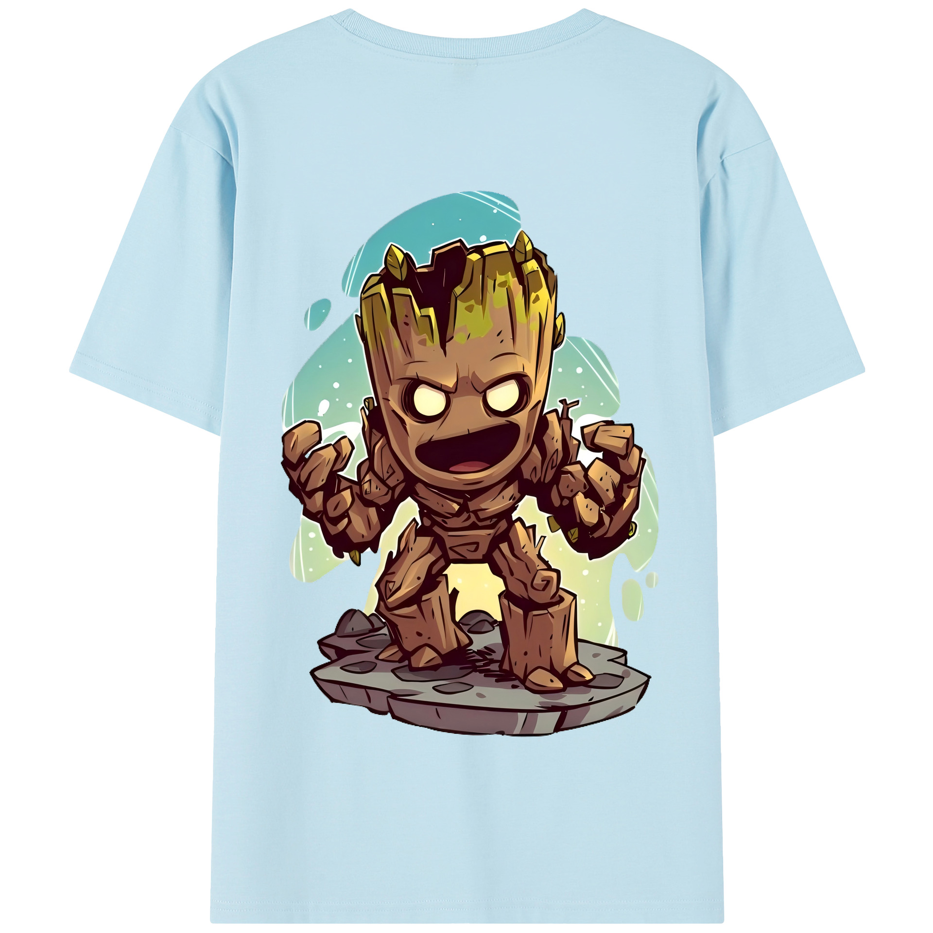 （画像用） アベンジャーズ The Avengers 綿100％半袖Tシャツ（背面プリント）